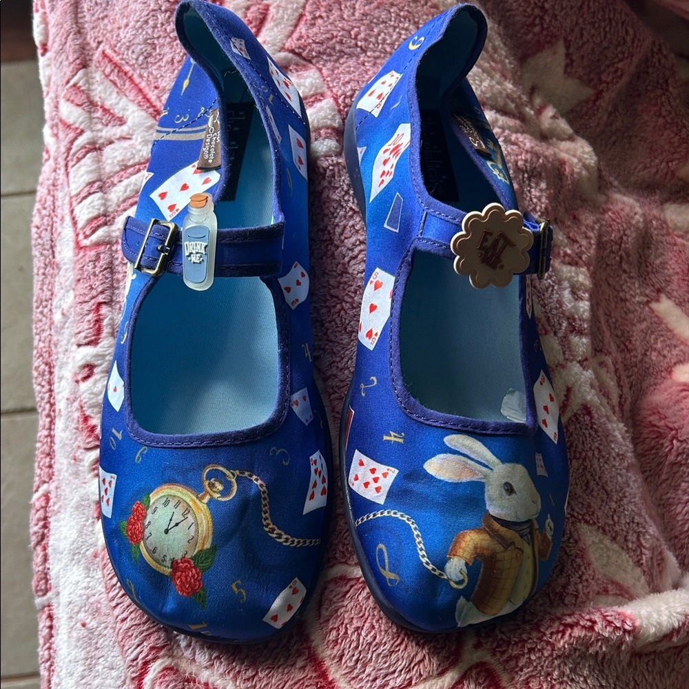 Hot Chocolate Design Alice in Wonderland Mary Janes